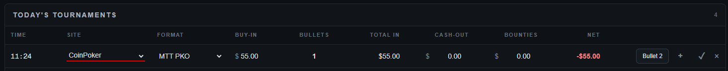 Cash-outs and bounties